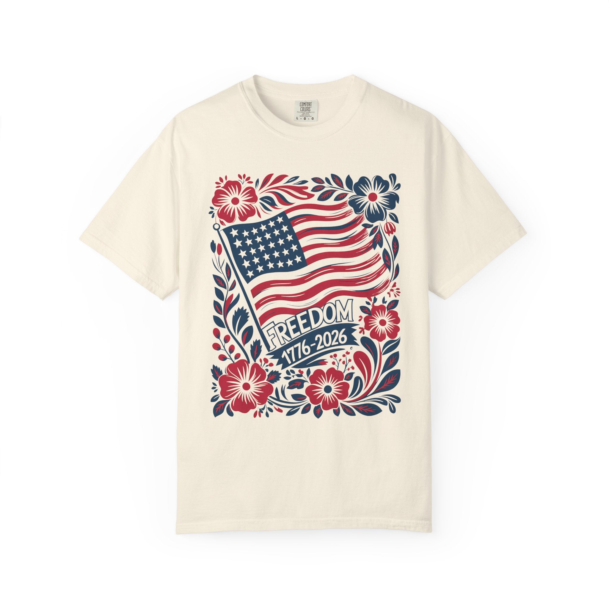 Floral Freedom Flag