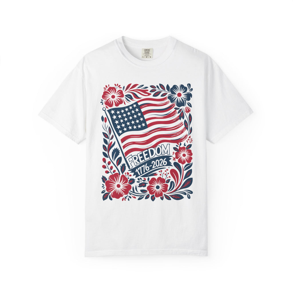 Floral Freedom Flag