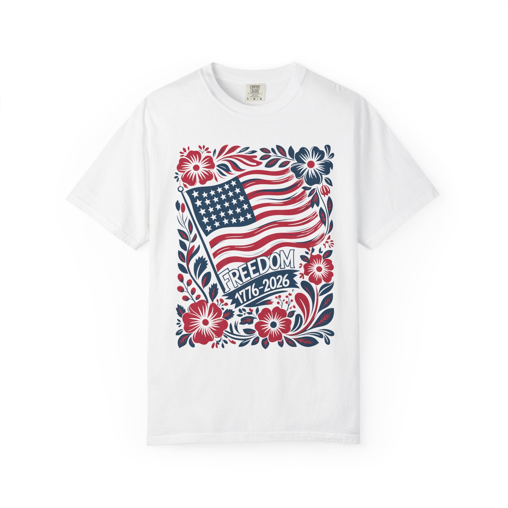 Floral Freedom Flag