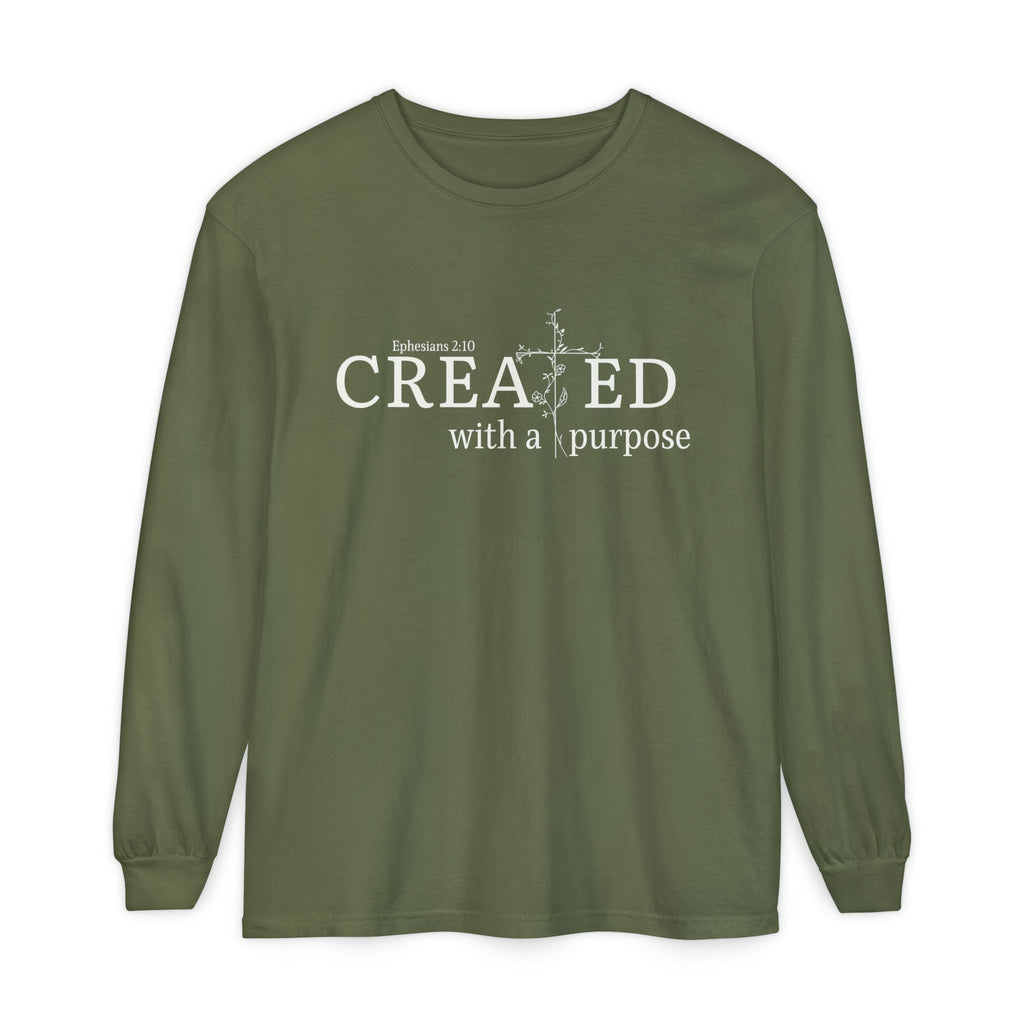Created With A Purpose Long Sleeve