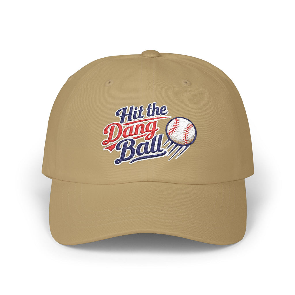 Hit the Dang Ball Classic Dad Cap