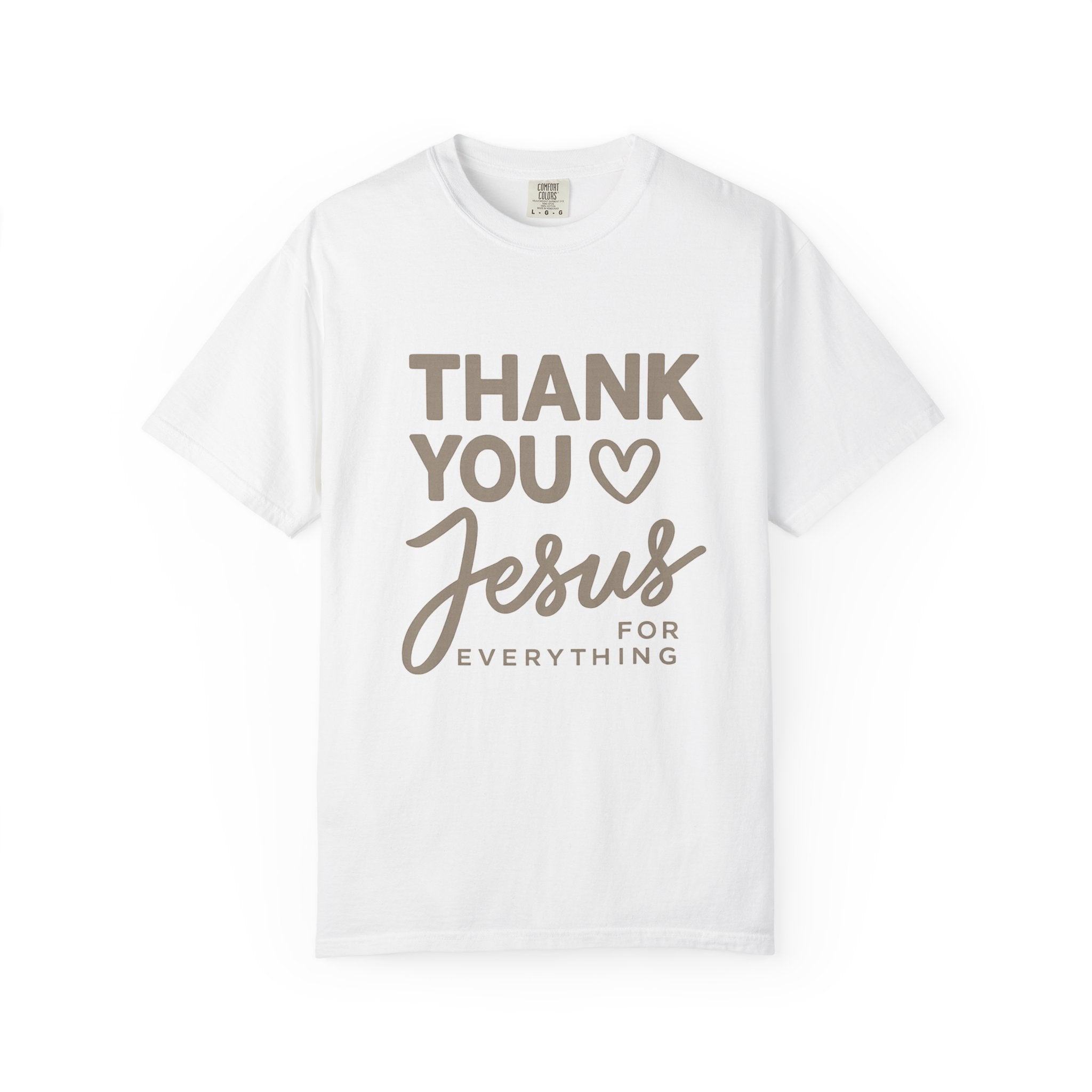 Thank You Jesus (Neutral)