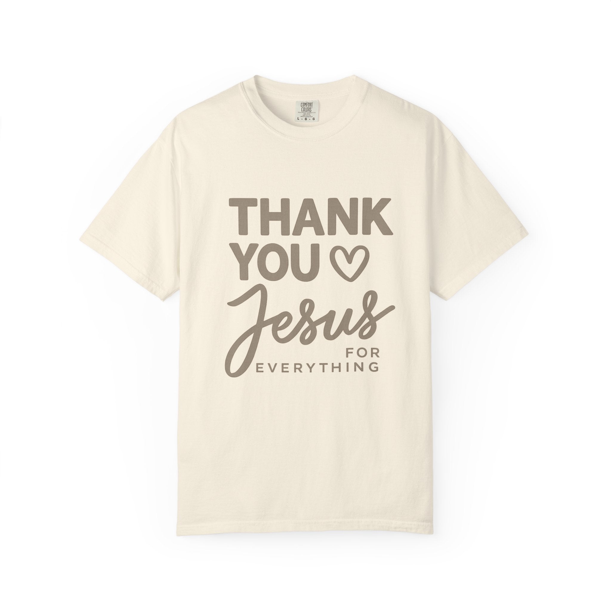 Thank You Jesus (Neutral)