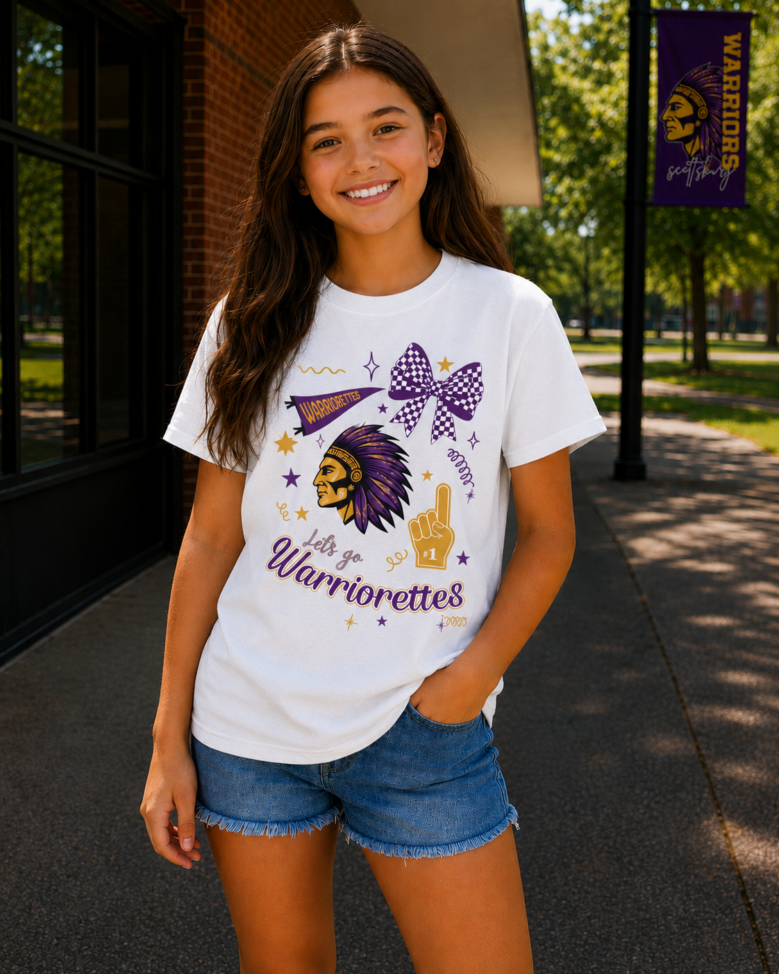 Warriorettes Bow