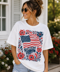 Floral Freedom Flag