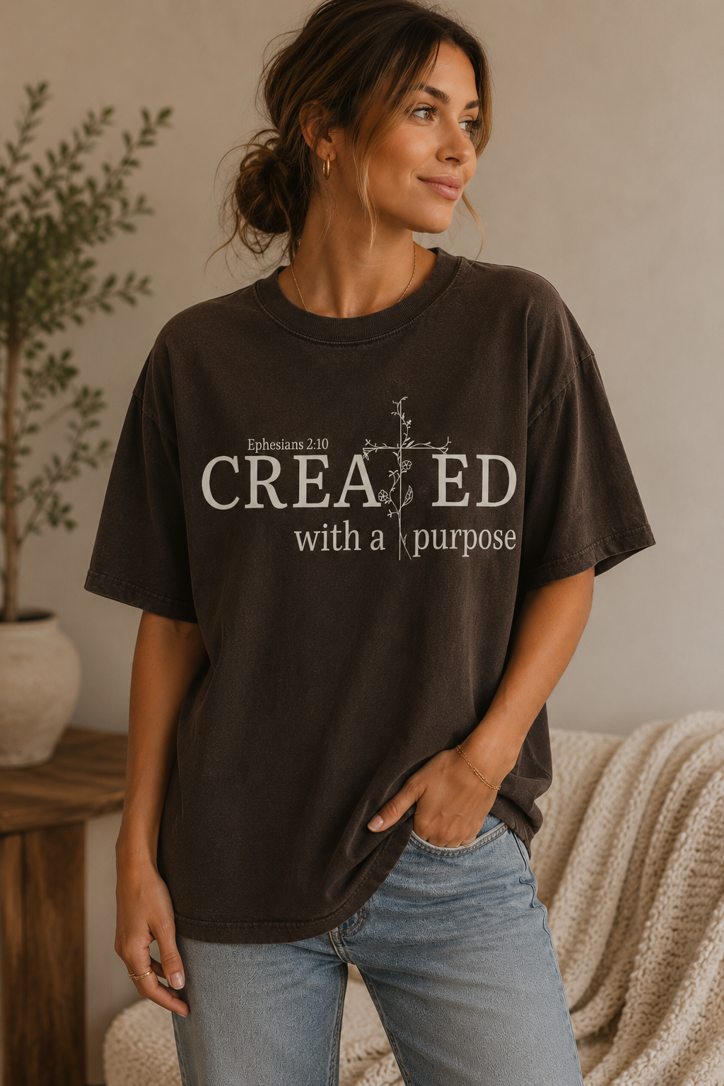 Created With A Purpose Tee