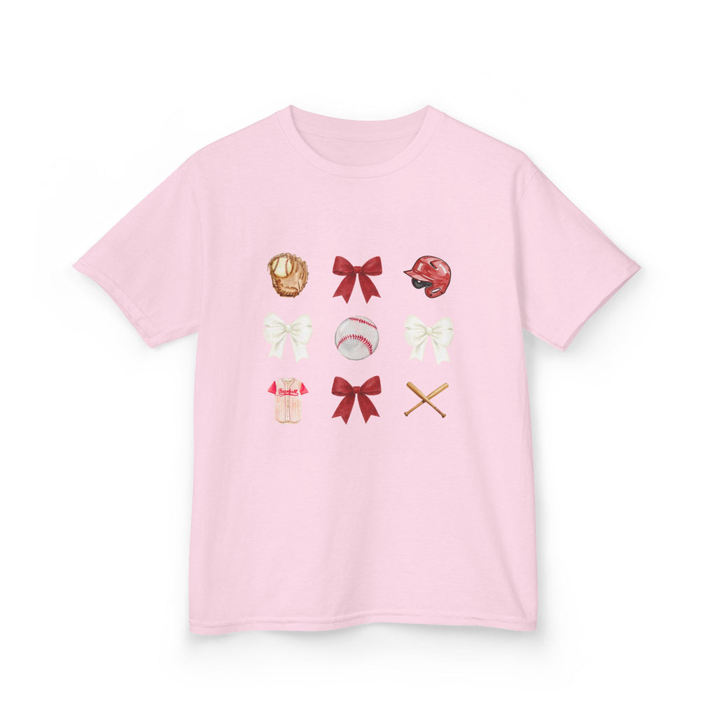 Youth Girls Baseball Bow