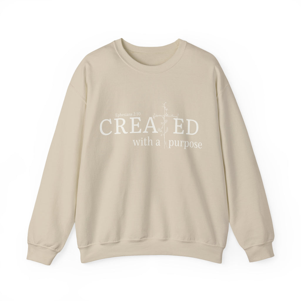Created With A Purpose Crewneck Sweatshirt